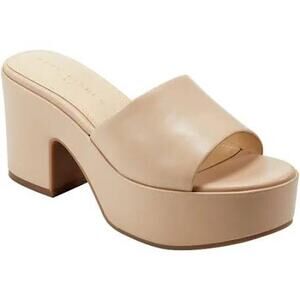 MARC FISHER Forina Platform Slide Sandal US 8.5 M NEW NWT